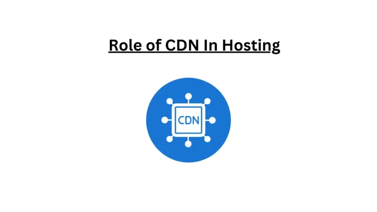 Role of cdn in hosting