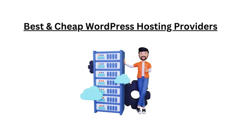 Top 5 Best Cheap WordPress Hosting Providers Today